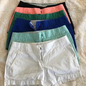 Lot of Size 2 J Crew Shorts